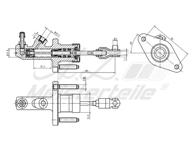 Master Cylinder, clutch