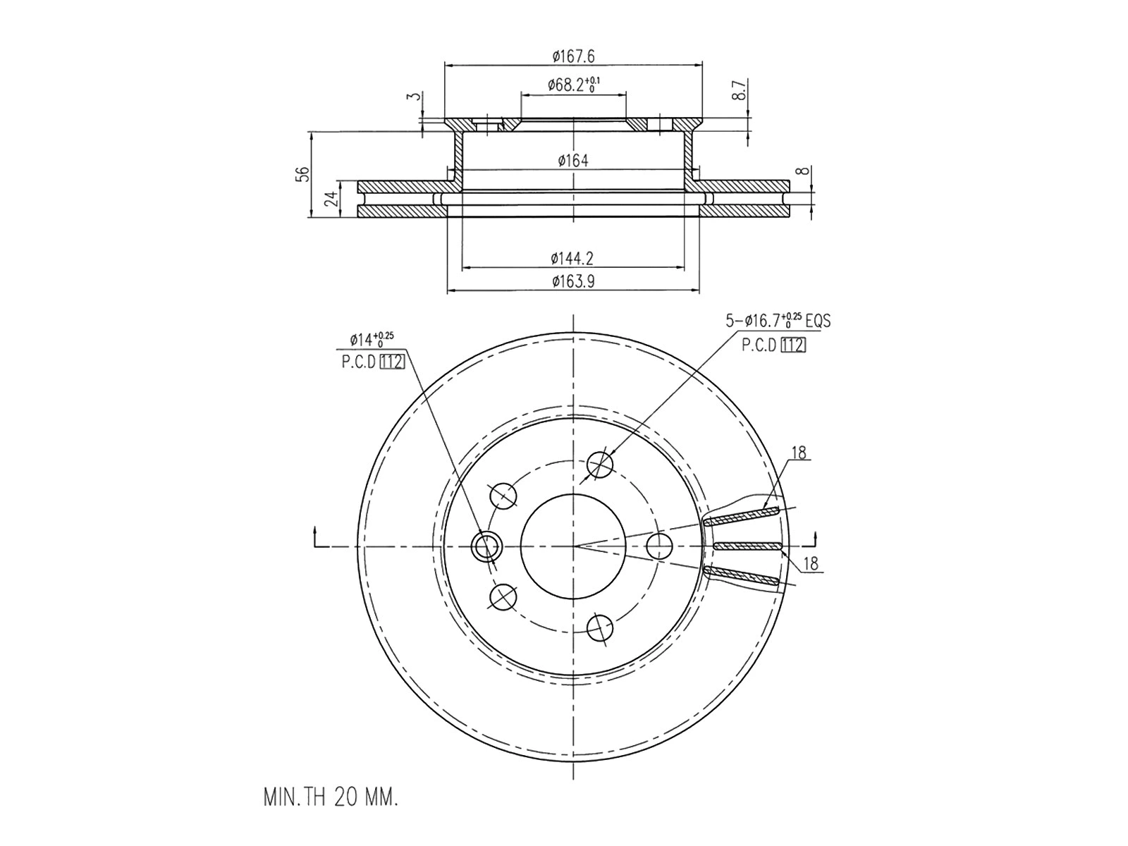 Brake Disc (AZMT-44-024-1447)