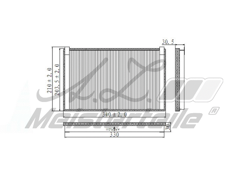 Filter, cabin air (AZMT-41-010-1496)