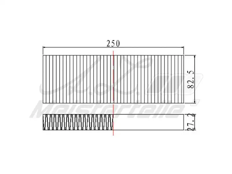 Filter, cabin air (AZMT-41-010-1476)