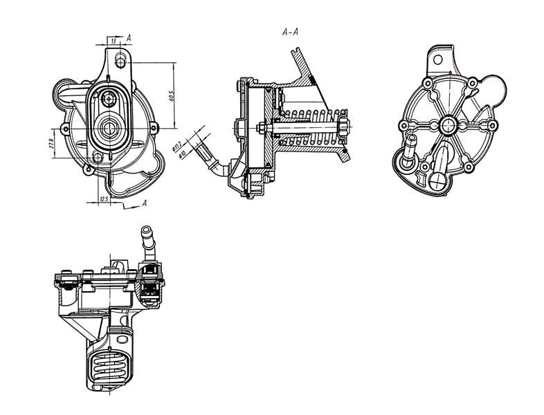 Vacuum Pump, braking system (AZMT-44-130-1019)