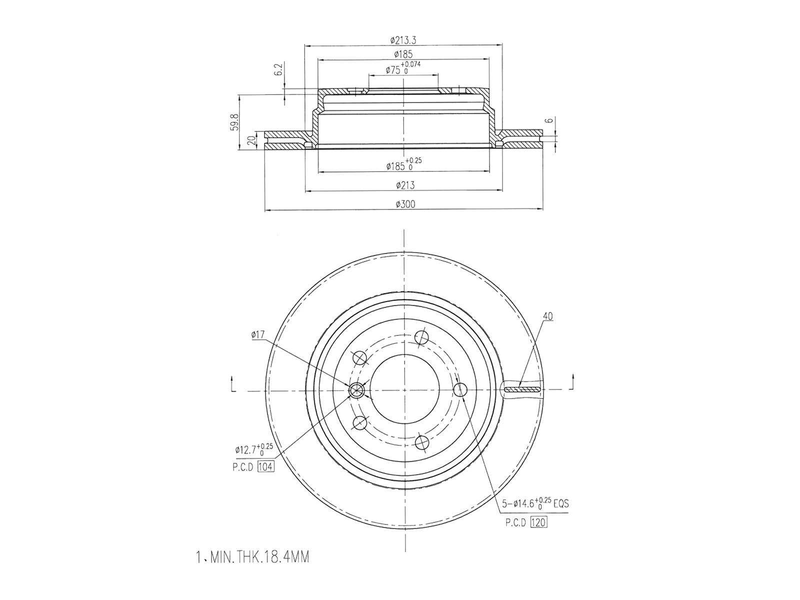 Brake Disc (AZMT-44-024-1353)