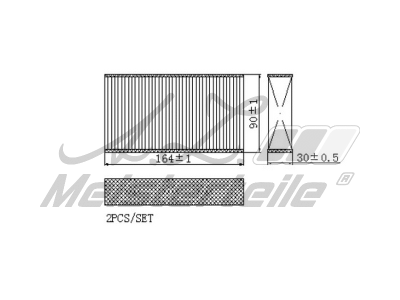 Filter, cabin air (AZMT-41-010-1733)