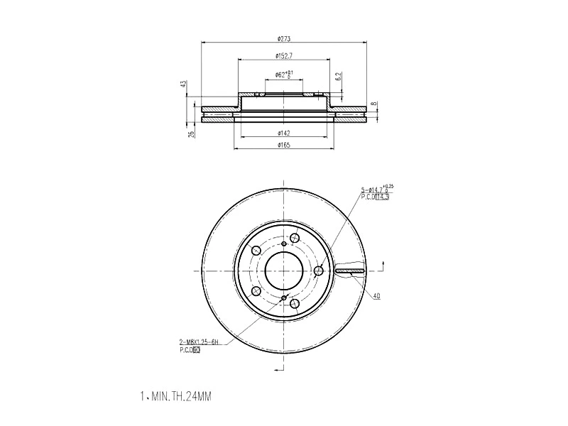 Brake Disc (AZMT-44-024-1343)