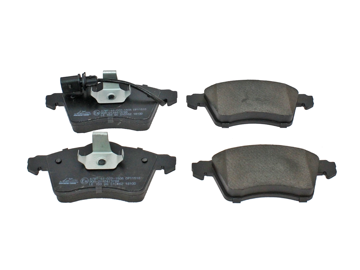Brake Pad Set, disc brake (AZMT-44-022-1508)