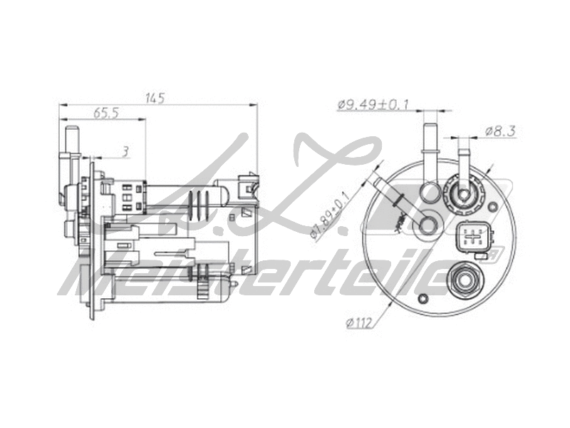 Fuel Filter (AZMT-41-020-1461)