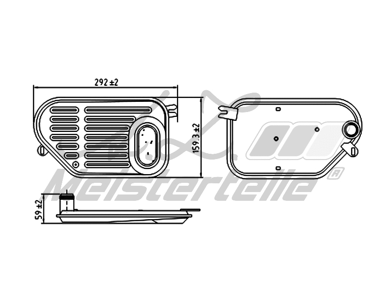 Hydraulic Filter, automatic transmission