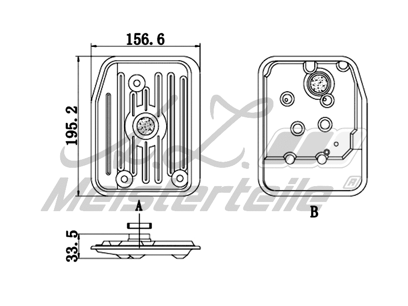 Hydraulic Filter, automatic transmission