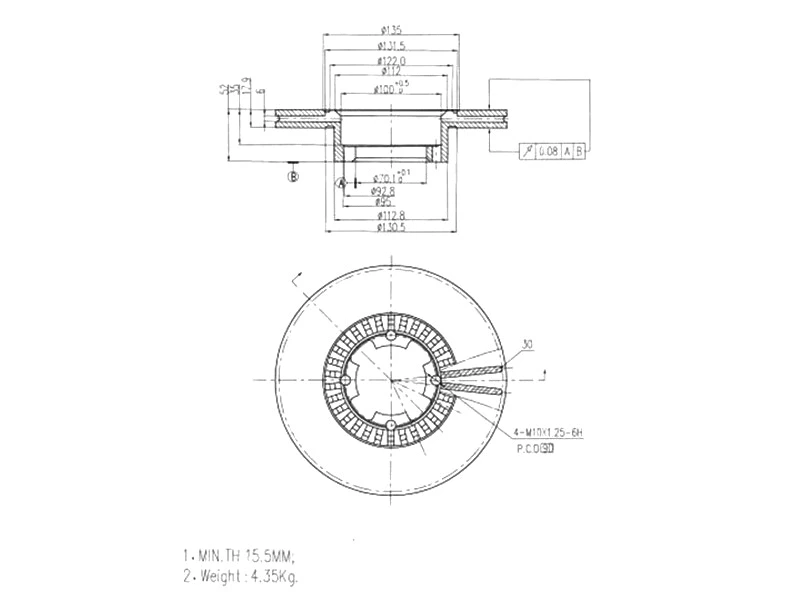Brake Disc (AZMT-44-024-1440)