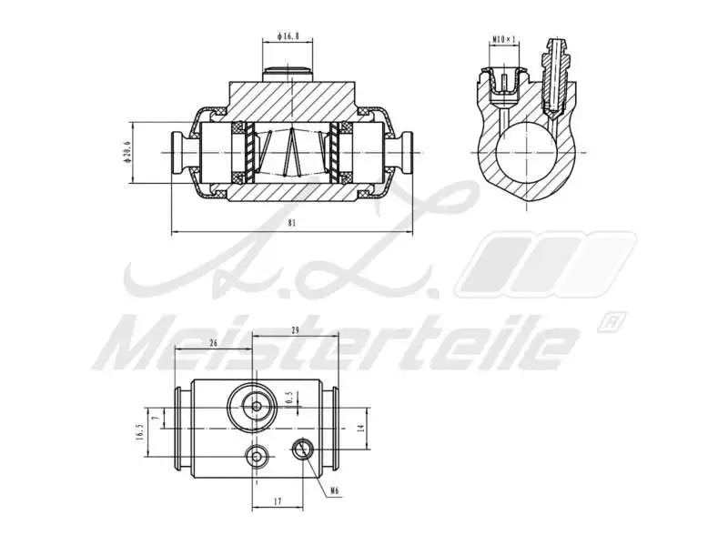 Wheel Brake Cylinder