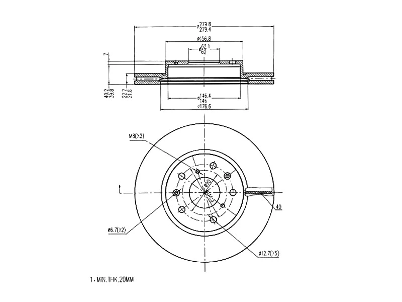 Brake Disc (AZMT-44-024-1316)
