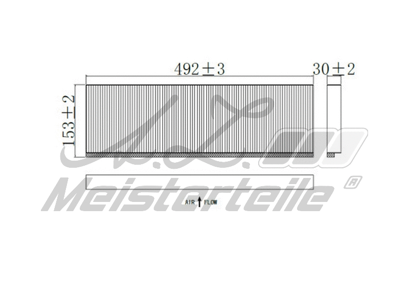 Filter, cabin air (AZMT-41-010-1507)