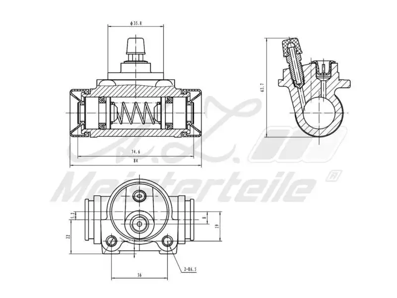 Wheel Brake Cylinder