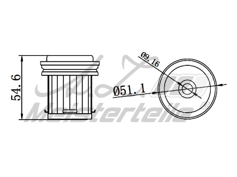 Hydraulic Filter, automatic transmission