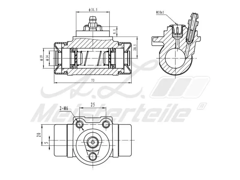 Wheel Brake Cylinder