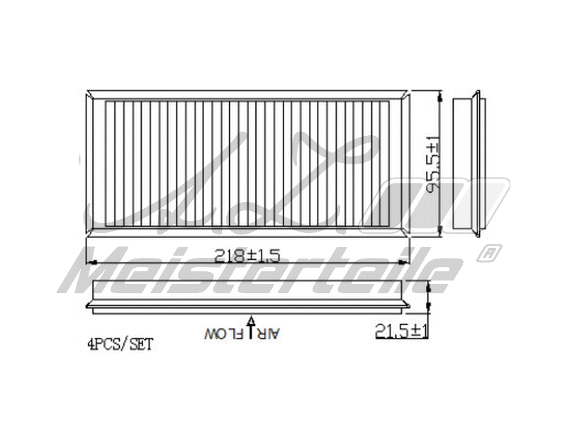 Filter, cabin air (AZMT-41-010-1633)