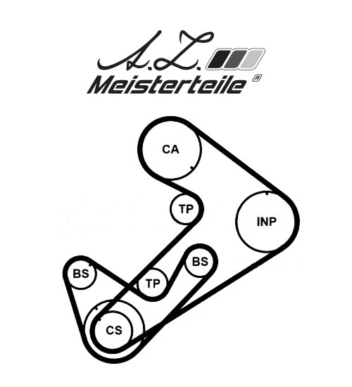 Timing Belt Kit (AZMT-30-058-2128)
