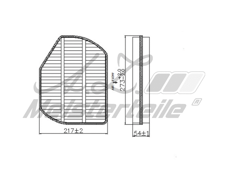 Filter, cabin air (AZMT-41-010-1738)