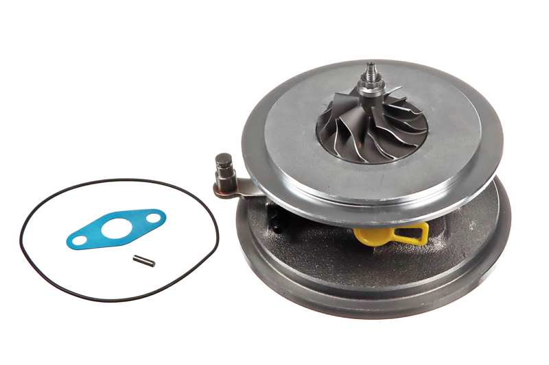 Core assembly, turbocharger