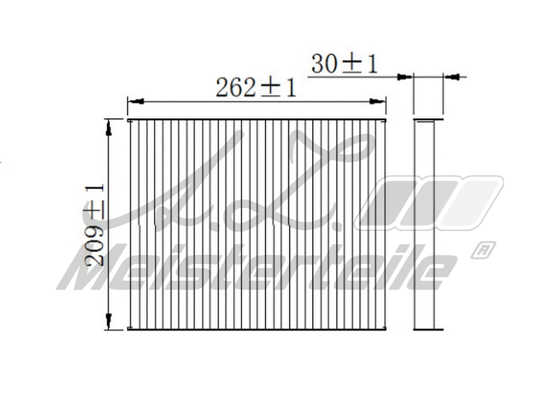 Filter, cabin air (AZMT-41-010-1545)