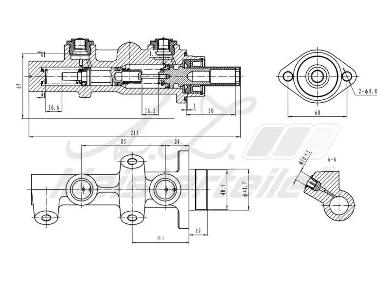 Brake Master Cylinder (AZMT-44-110-1066)