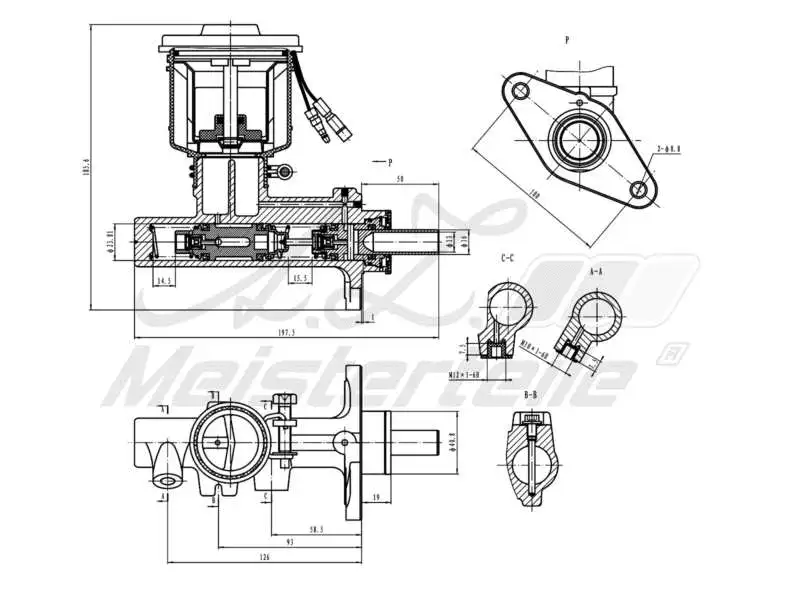 Brake Master Cylinder (AZMT-44-110-1105)