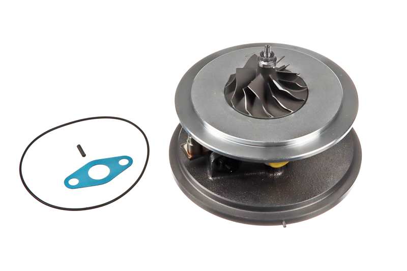 Core assembly, turbocharger