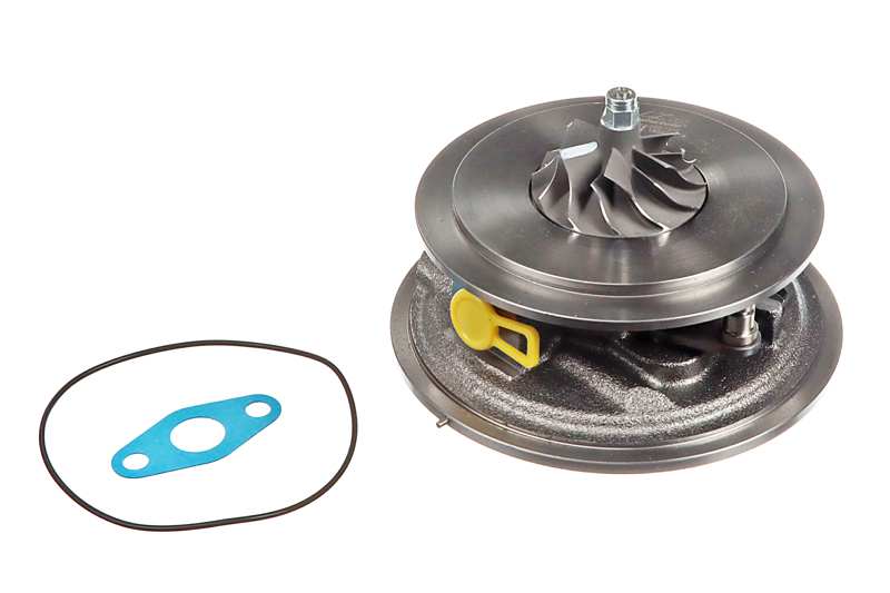 Core assembly, turbocharger