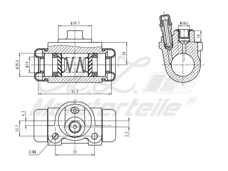 Wheel Brake Cylinder