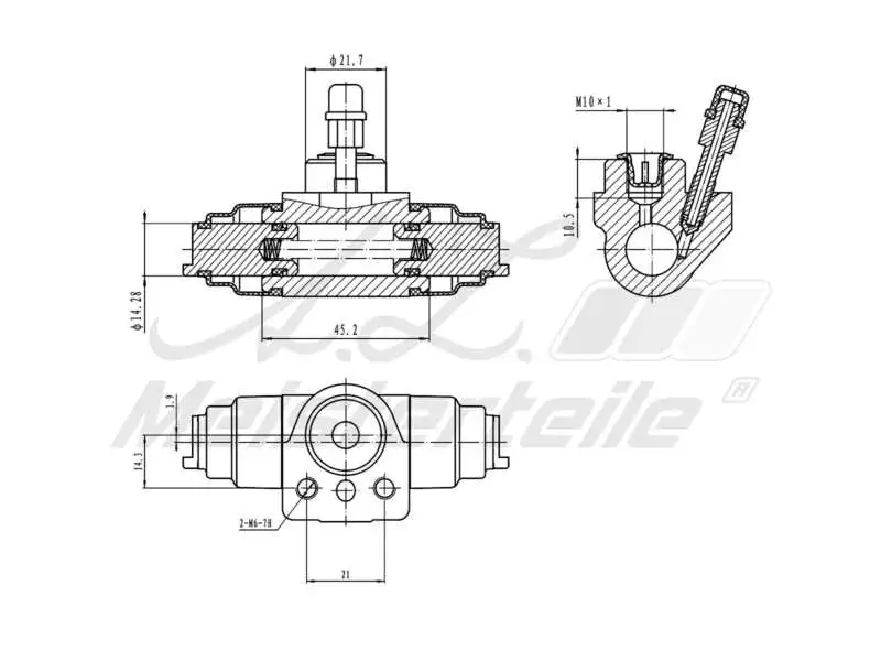 Wheel Brake Cylinder
