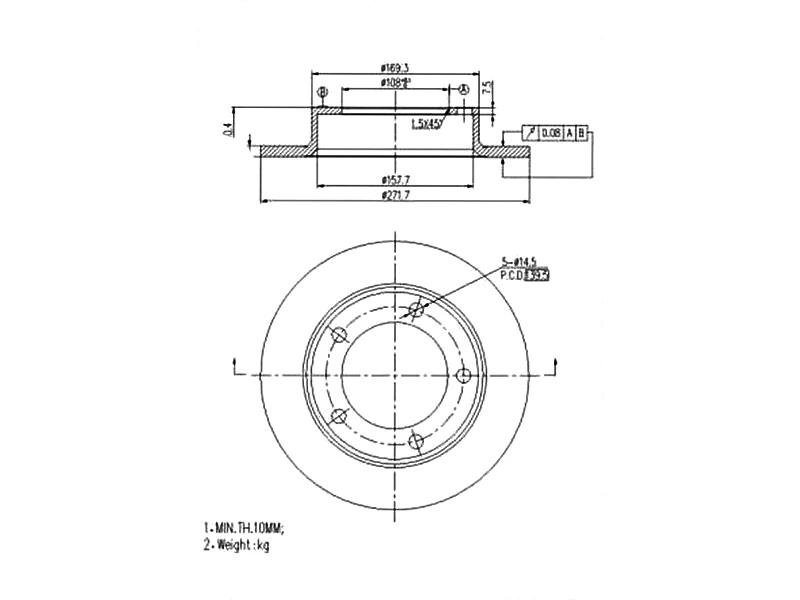 Brake Disc (AZMT-44-024-1013)