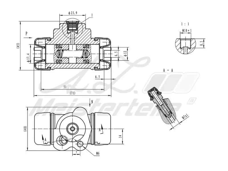 Wheel Brake Cylinder