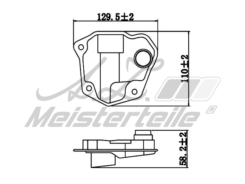 Hydraulic Filter, automatic transmission