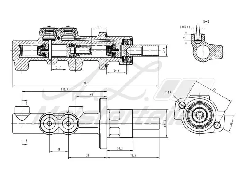 Brake Master Cylinder (AZMT-44-110-1014)