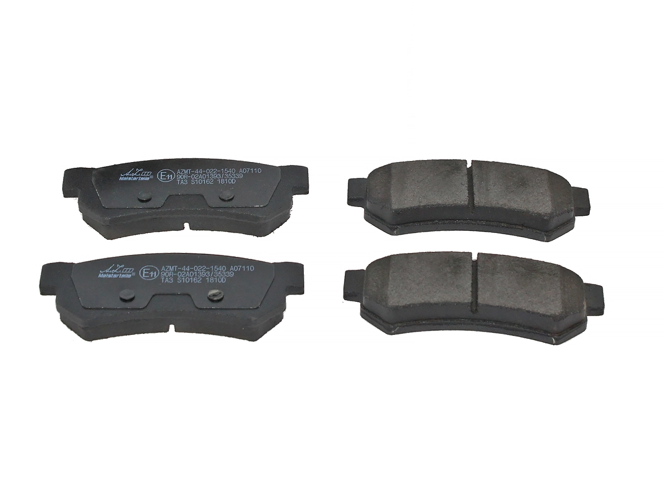 Brake Pad Set, disc brake (AZMT-44-022-1540)