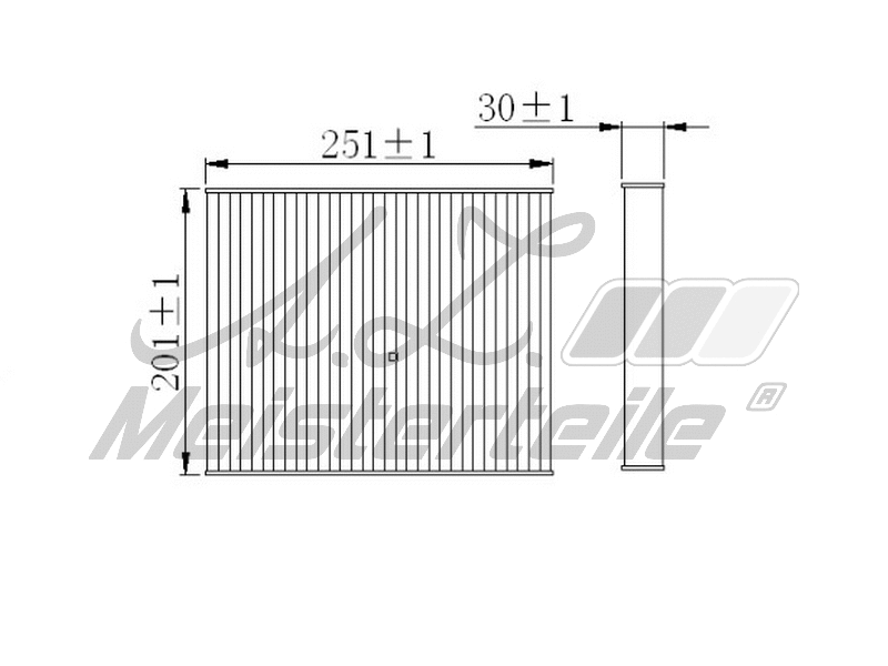 Filter, cabin air (AZMT-41-010-1546)