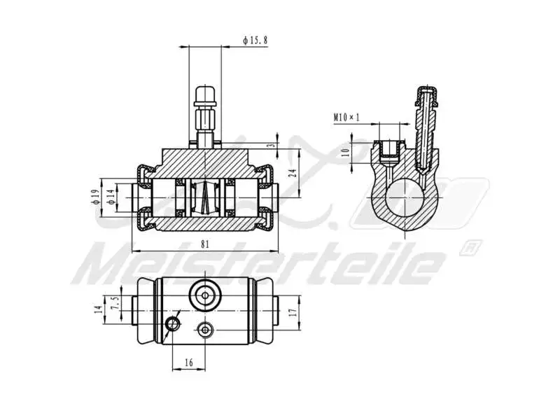 Wheel Brake Cylinder