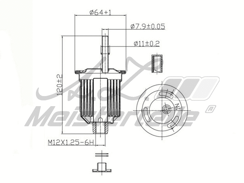 Fuel Filter (AZMT-41-020-1453)