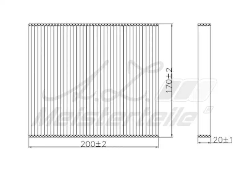 Filter, cabin air (AZMT-41-010-1453)