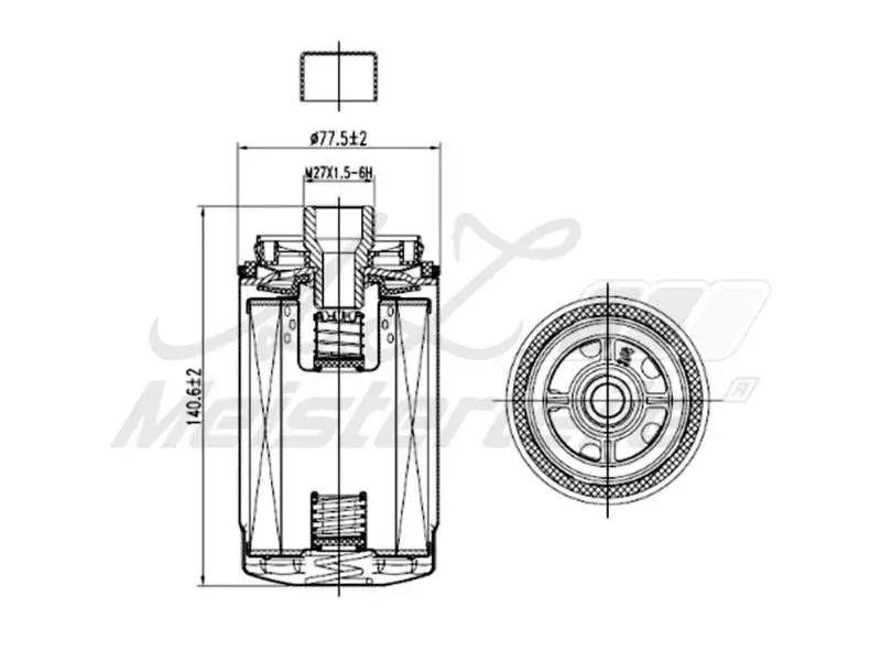 Oil Filter (AZMT-41-040-1315)