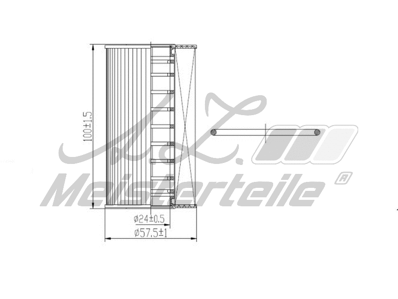 Oil Filter (AZMT-41-040-1345)