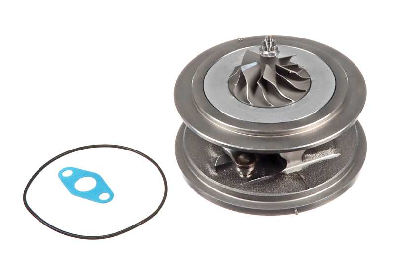 Core assembly, turbocharger