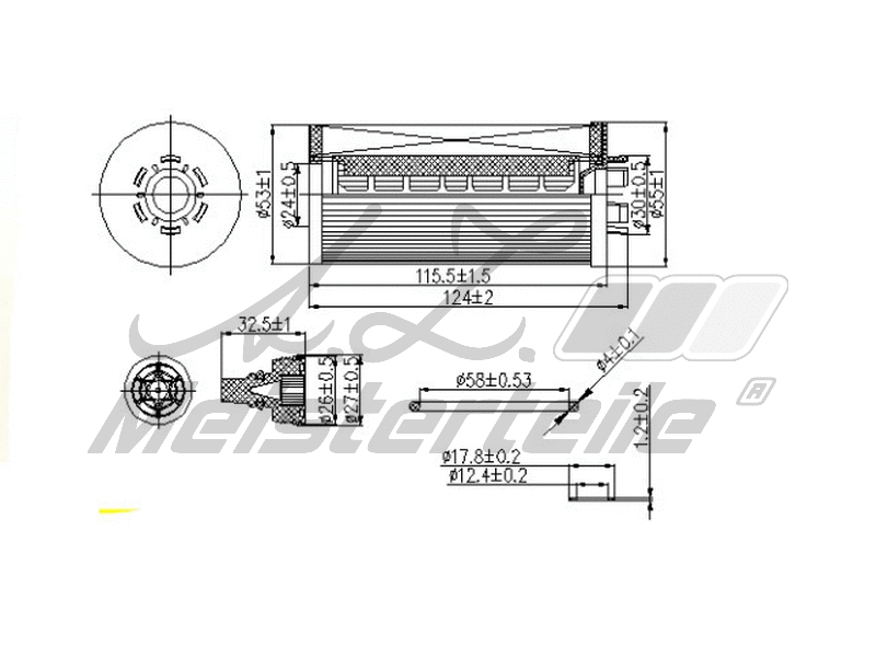 Oil Filter (AZMT-41-040-1342)