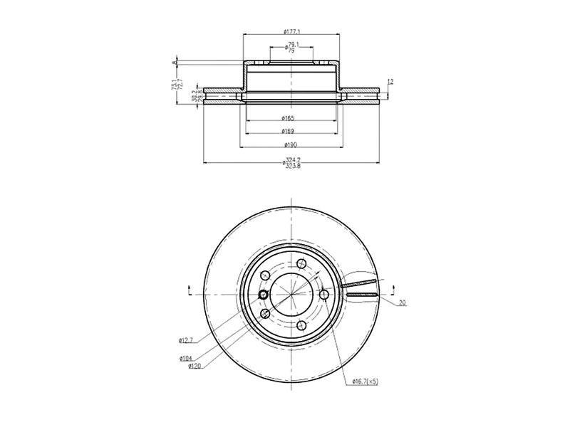 Brake Disc (AZMT-44-024-1149)