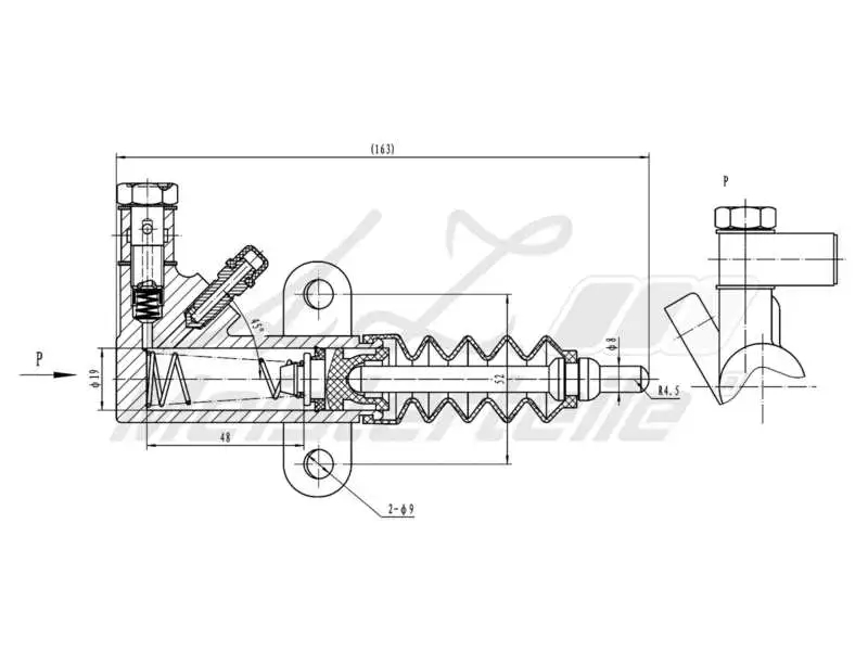 Slave Cylinder, clutch