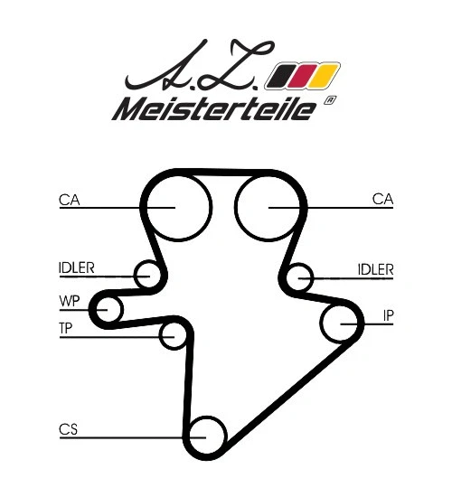 Timing Belt Kit (AZMT-30-058-2000)