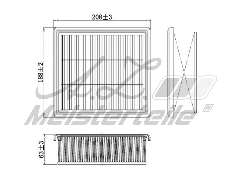 Air Filter (AZMT-41-030-2002)