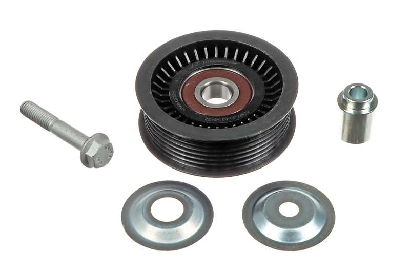 Deflection/Guide Pulley, V-ribbed belt