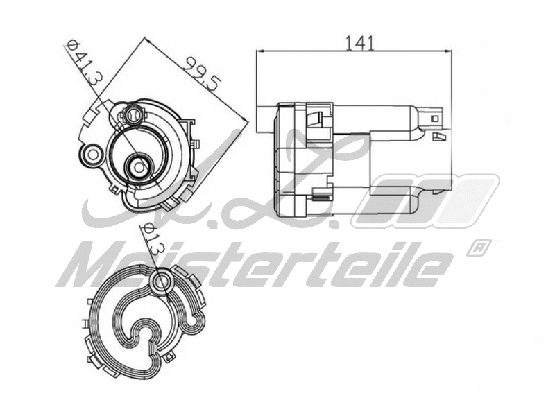 Fuel Filter (AZMT-41-020-1464)