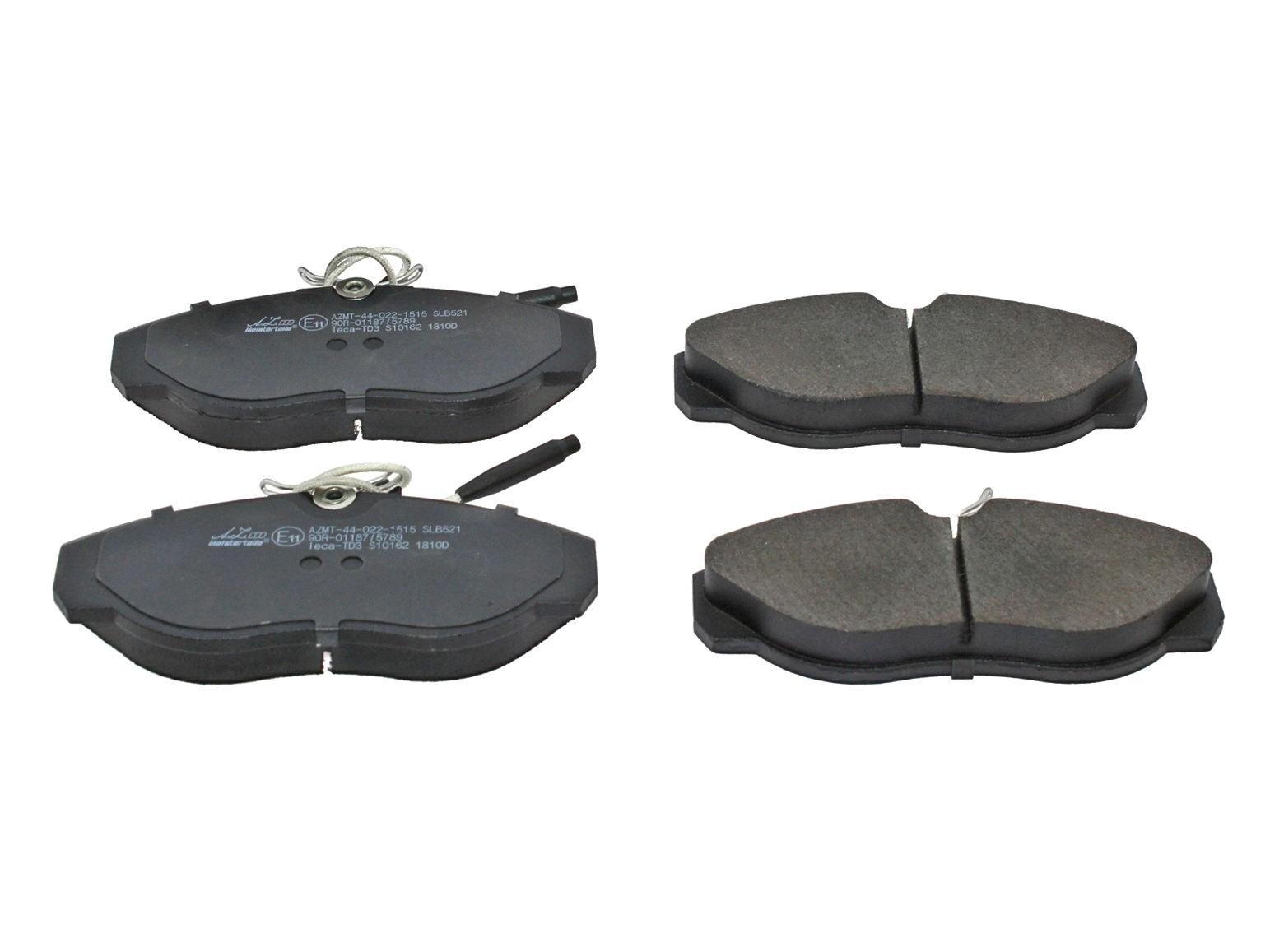 Brake Pad Set, disc brake (AZMT-44-022-1515)